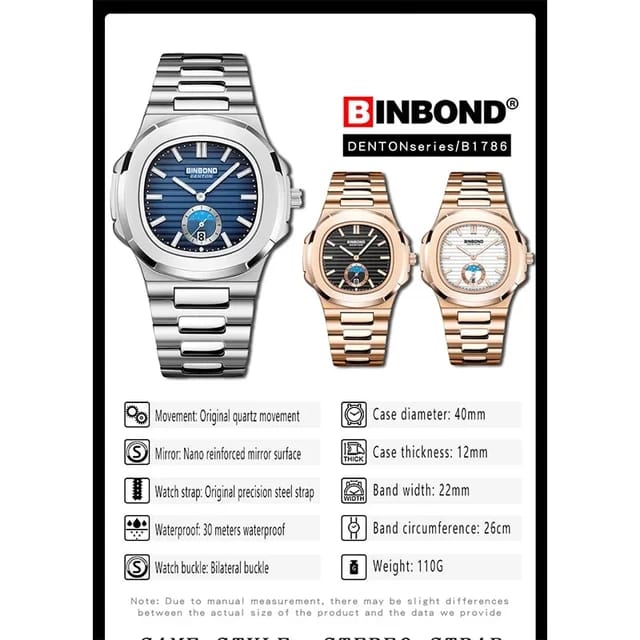 Reloj BINBOND-Ref L0132