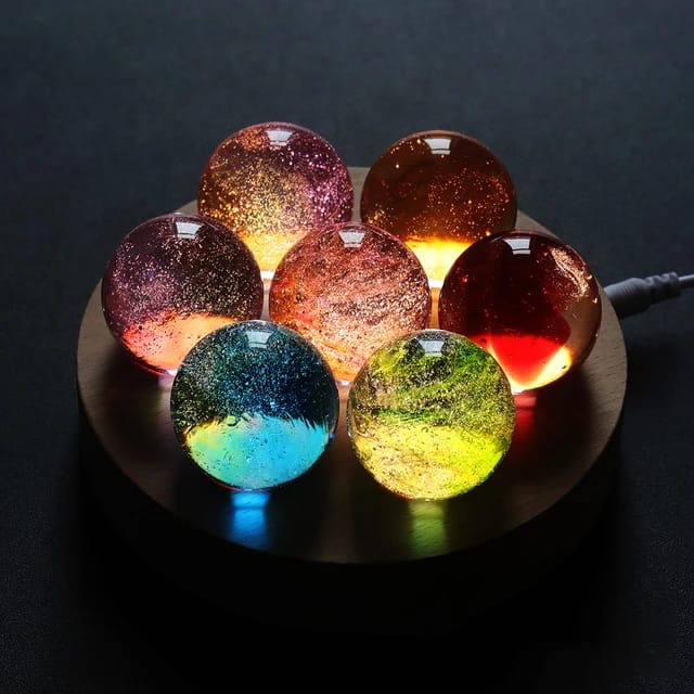 SET Bola de cristal luminosa Ref L0139