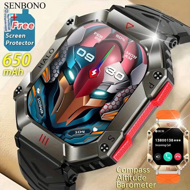 SENBONO-reloj inteligente Ref L090