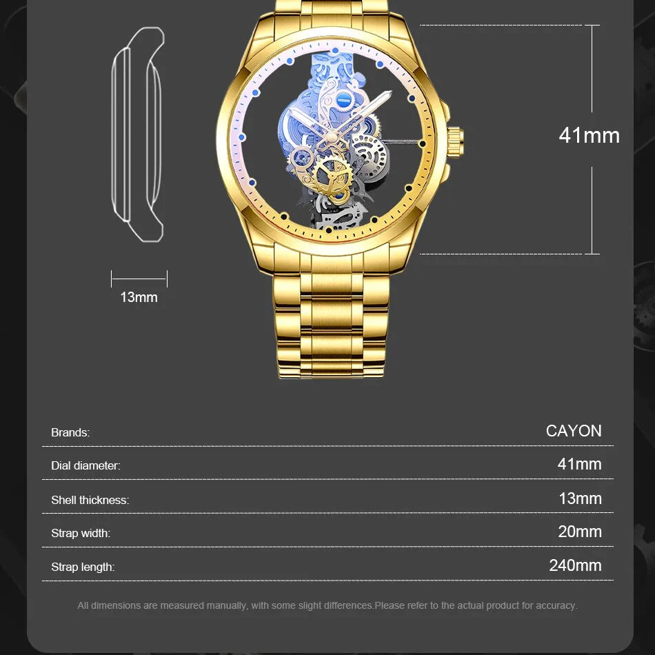 Reloj Vintage dorado ref 052